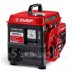 Бензогенератор инверторный Зубр СБИ-1100 1 кВт в Курске