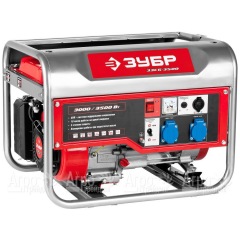 Бензогенератор Зубр ЗЭСБ-3500 3.5 кВт в Курске
