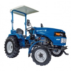 Многофункциональный минитрактор Garden Scout (Скаут) T-18 + почвофреза + навес в Курске