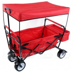 Тележка ручная Fuxtec СТ-350R с навесом красная в Курске