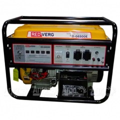 Бензогенератор RedVerg RD-G6500E 6 кВт в Курске