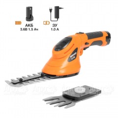 Аккумуляторный кусторез Daewoo DAHT 436Li SET в Курске