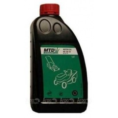 Масло MTD SAE 10W-30, 1 л для 4-х тактных двигателей в Курске