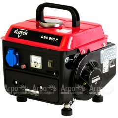 Бензогенератор Elitech БЭС 950Р 0.65 кВт в Курске