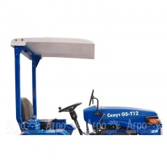 Дуга безопасности + навес для Garden Scout (Скаут) T-12, T-15 VT, T-24 в Курске