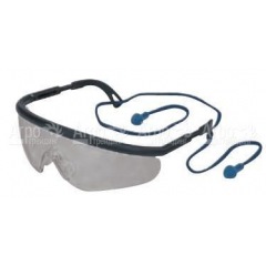 Очки защитные затемненные с тампонами для ушей Oleo-Mac 0010-00848  в Курске