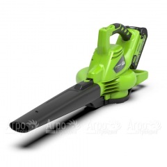 Воздуходувка аккумуляторная GreenWorks G-Max GD40BV 40V 280 км/ч (без батареи и зарядного устройства) в Курске