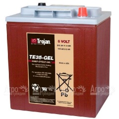 Тяговый свинцово-кислотный аккумулятор с жидким электролитом 6B 200 Ач для подметальных машин Lavor в Курске