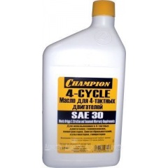 Масло моторное Champion SAE 30 1 л для 4-х тактных двигателей в Курске