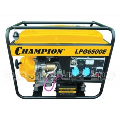 Бензин-газовый генератор Champion LPG6500E 5 кВт в Курске