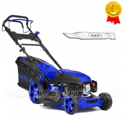 Газонокосилка бензиновая Haitec HT-RM512ES + запасной нож в Курске