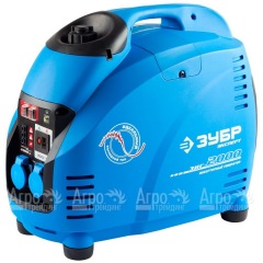 Бензиновый генератор инверторный Зубр ЗИГ-2000 1.8 кВт в Курске