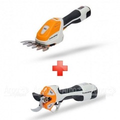Ножницы аккумуляторные Villartec HA1462 + секатор Villartec PA1462 (без аккумулятора и зарядного устройства) в Курске
