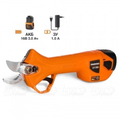 Аккумуляторный секатор Daewoo DAGP 2516Li SET в Курске