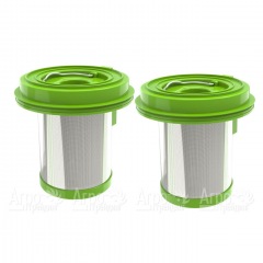 Два Hepa фильтра для пылесосов GreenWorks 4700607UB, 4701107UB в Курске
