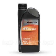 Масло моторное летнее Villartec 4T Garden SAE W-30, 1 л для 4-х тактных двигателей в Курске