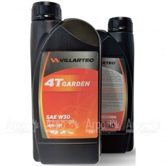 Масло моторное Villartec 4T Garden (SAE W30) 1 л для 4-х тактных двигателей в Курске