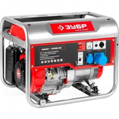 Бензогенератор Зубр ЗЭСБ-4500 4.5 кВт в Курске