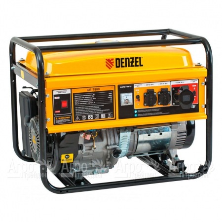 Бензогенератор Denzel GE-7900 6 кВт в Курске