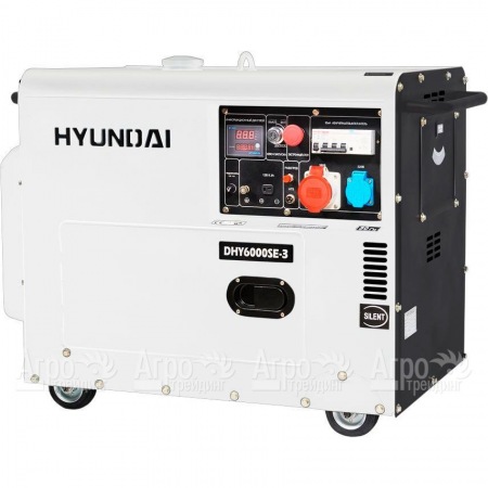 Дизельгенератор Hyundai DHY 6000SE-3 5 кВт в Курске