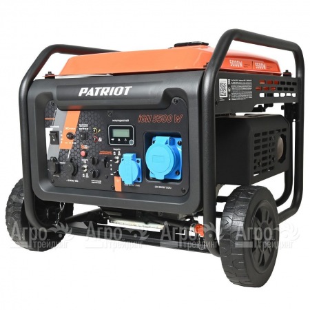 Бензиновый генератор инверторный Patriot iGN 5500 W 5 кВт в Курске