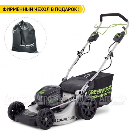 Газонокосилка аккумуляторная GreenWorks GC82LM51 (без батареи и зарядного устройства) в Курске