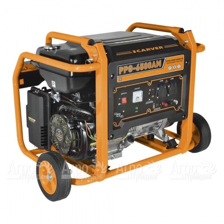Бензогенератор Carver PPG-6500АM 5 кВт в Курске