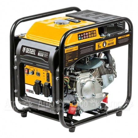 Бензиновый генератор инверторный Denzel GT-2500iF 2.2 кВт в Курске