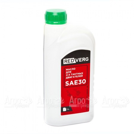 Масло минеральное RedVerg SAE 30 1 л для 4-х тактных двигателей в Курске
