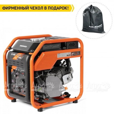Инверторный бензогенератор Daewoo GDA 4400 i 3.4 кВт в Курске