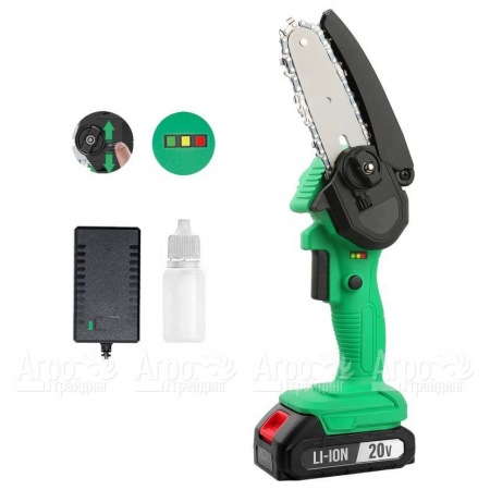 Аккумуляторная пила Zitrek GreenSaw 20 4&quot; (1 аккумулятор)  в Курске