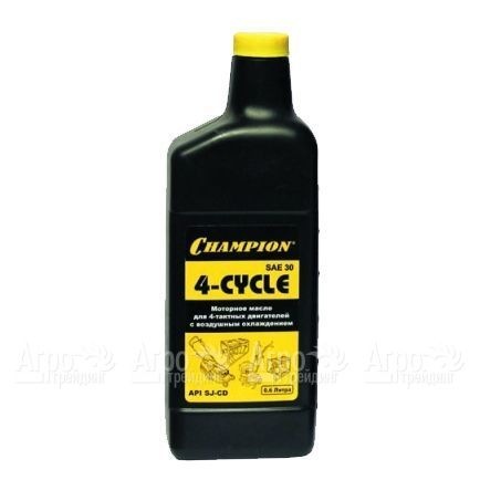 Масло минеральное Champion SAE30 0.6 л для 4-х тактных двигателей в Курске