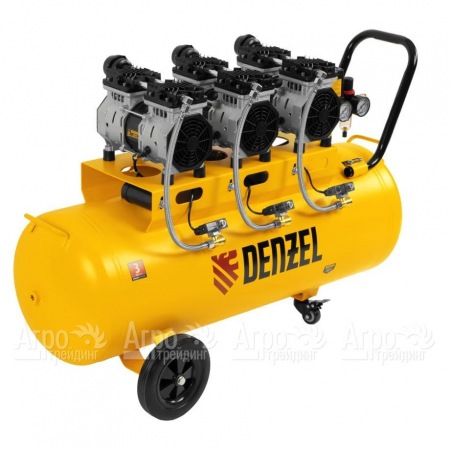 Компрессор безмасляный малошумный Denzel DLS 1800/100 в Курске