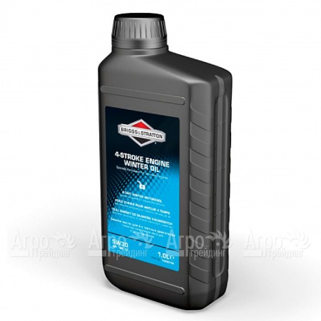 Масло синтетическое зимнее Briggs&#38;Stratton SAE 5W30 1 л для 4-тактных двигателей в Курске