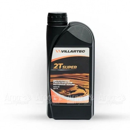 Масло моторное Villartec 2T Super API TC 1 л для 2-х тактных двигателей в Курске