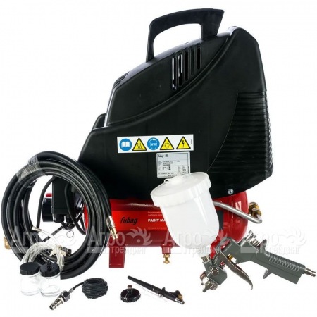 Компрессор поршневой безмасляный Fubag Paint Master Kit OL195 /6+ 3 предмета в Курске