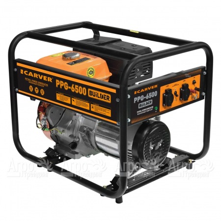 Бензогенератор Carver PPG-6500 Builder 5 кВт в Курске