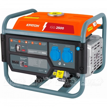 Бензиновый генератор инверторный Кратон IGG-2500 2 кВт в Курске