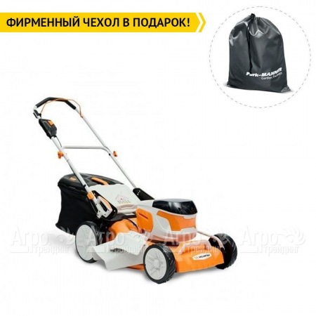 Газонокосилка аккумуляторная Villartec MA4046 SET AM405 + AC402 в Курске