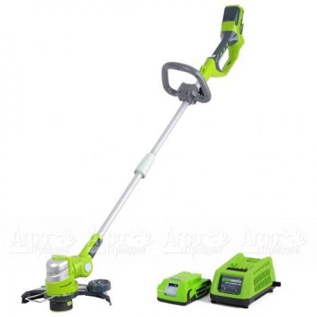 Аккумуляторный триммер GreenWorks G24ST30MK2 в Курске