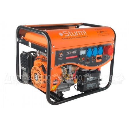 Бензогенератор Sturm PG87631E 6 кВт в Курске