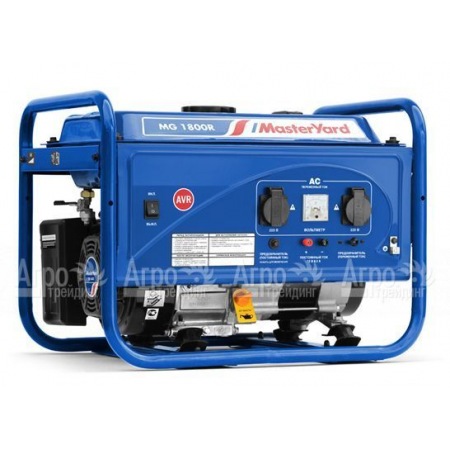 Бензогенератор MasterYard MG 1800R 1.6 кВт в Курске