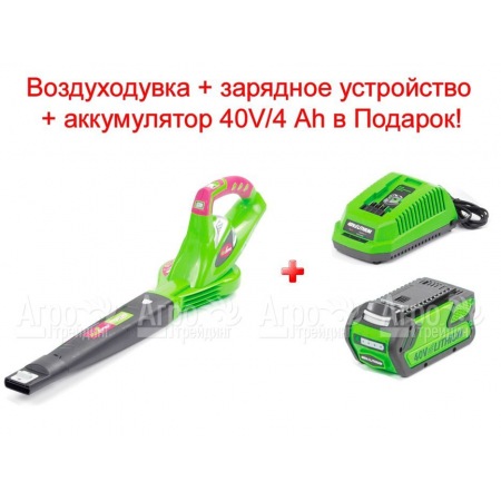 Воздуходувка аккумуляторная Monferme 24157M2 в Курске