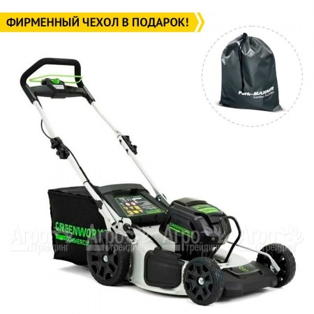 Газонокосилка аккумуляторная GreenWorks GC82LM51K5  в Курске