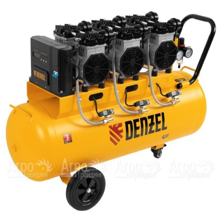 Компрессор безмасляный малошумный Denzel DLS 3300/100 в Курске