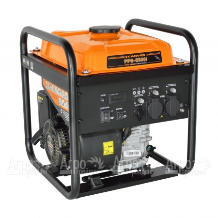Бензиновый генератор инверторный Carver PPG-5500I 4.2 кВт  в Курске