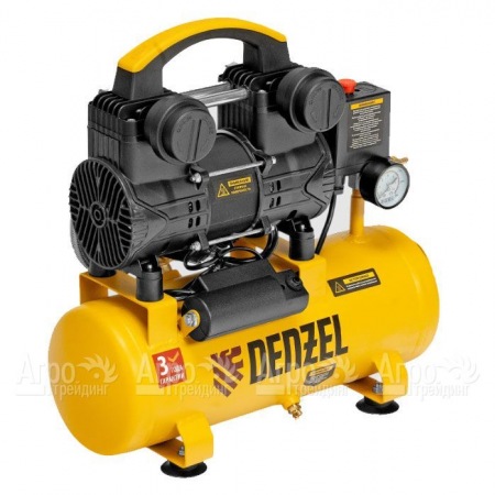 Компрессор поршневой безмасляный Denzel DLP-950/10 в Курске