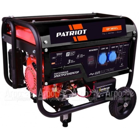 Бензогенератор Patriot GP 3810LE 2.8 кВт в Курске