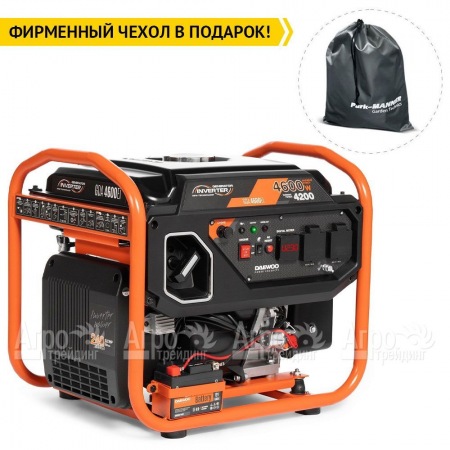 Бензиновый генератор инверторный Daewoo GDA 4600 Ei 4.2 кВт в Курске