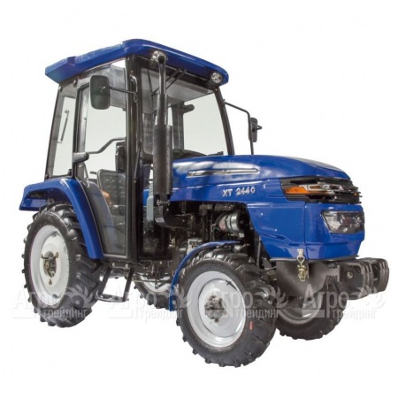 Садовый минитрактор Xingtai Синтай XT-244С с кабиной в Курске